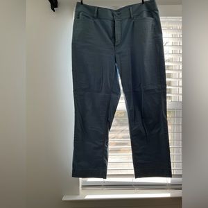 Blue Loft crop Chinos
